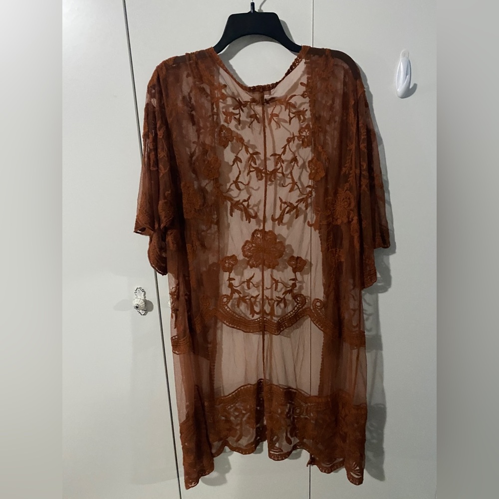 Lace Kimono Cover up